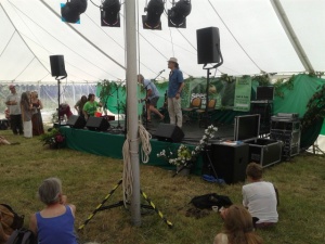 Anthony Nanson performs at the Seed Festival